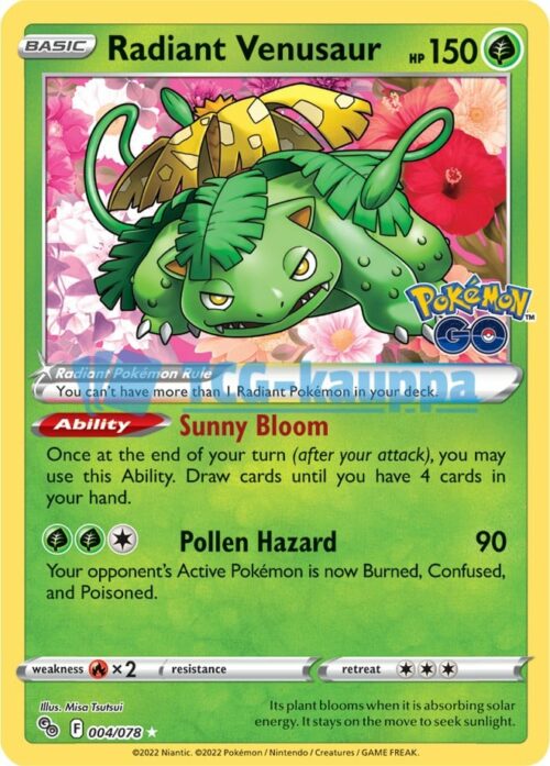 Pokémon GO Radiant Venusaur