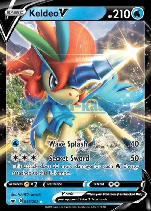 Sword and Shield Keldeo V