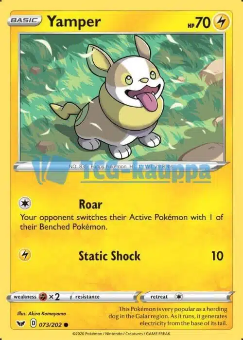 Sword and Shield Yamper