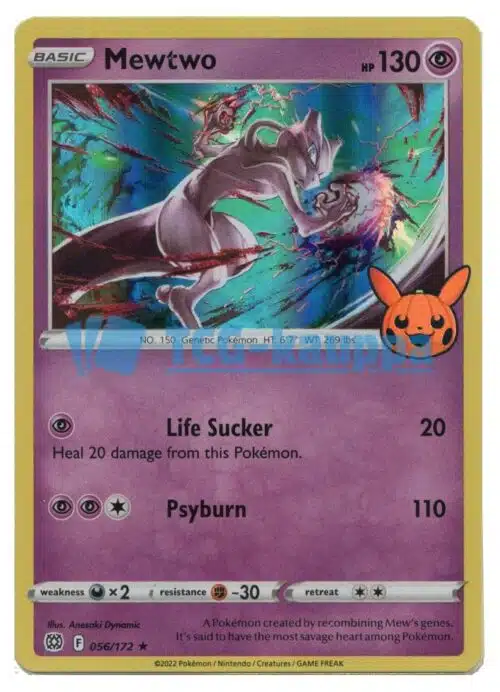 Trick or Trade Mewtwo Holo
