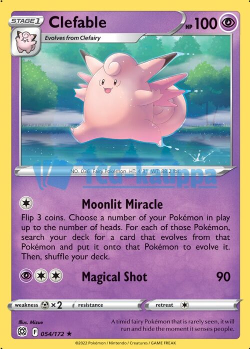 Brilliant Stars Clefable