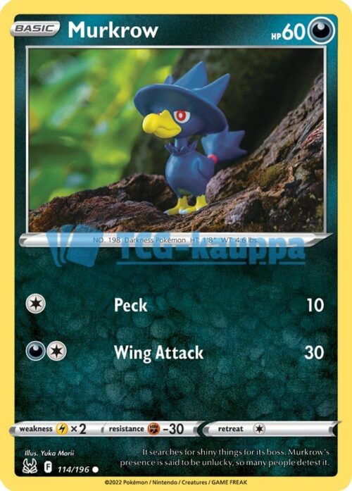 Lost Origin Murkrow