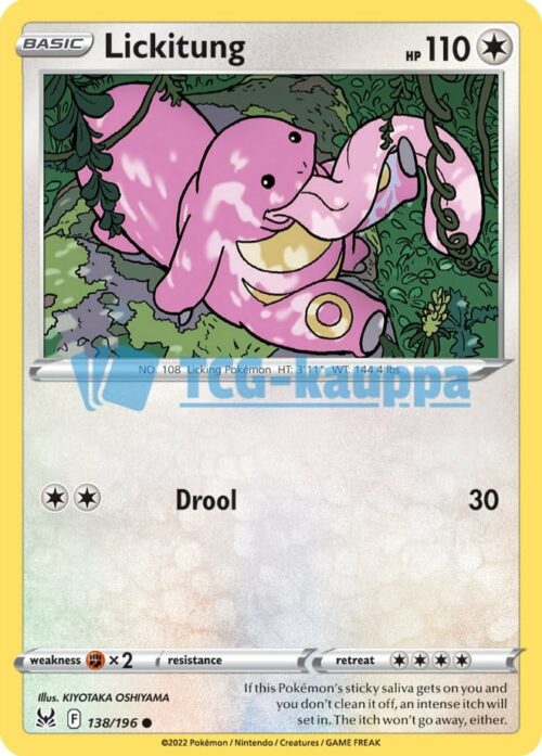 Lost Origin Lickitung