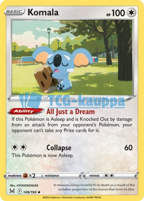 Lost Origin Komala