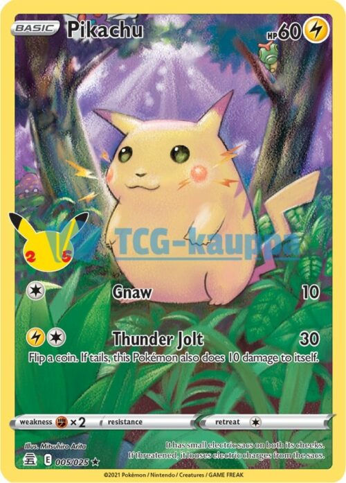 Pikachu Full Art Celebrations