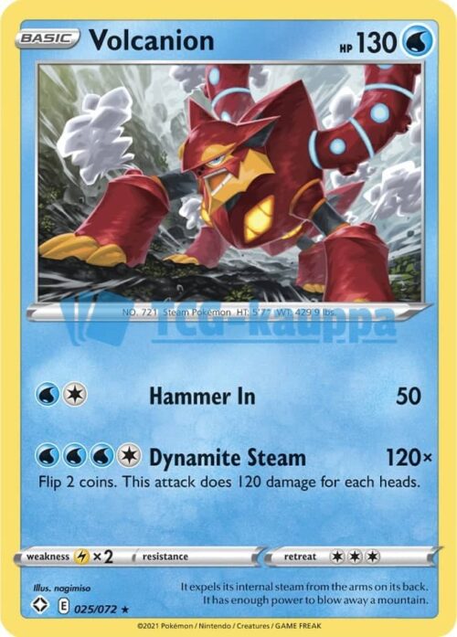 Shining Fates Volcanion