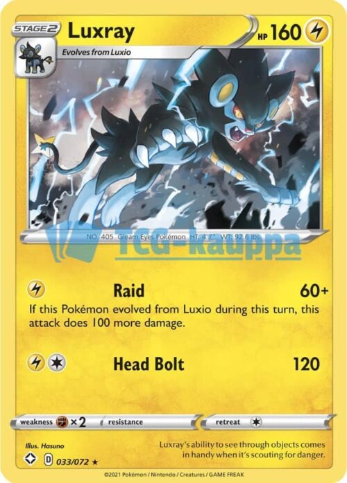 Shining Fates Luxray