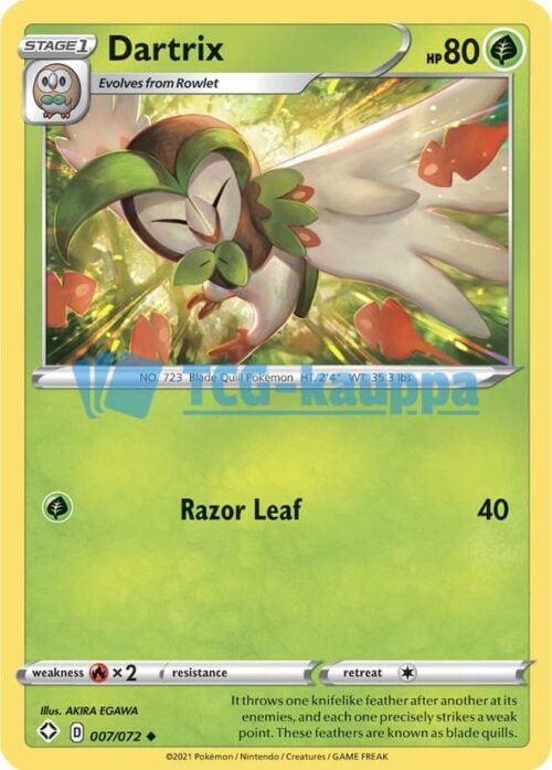 Shining Fates Dartrix