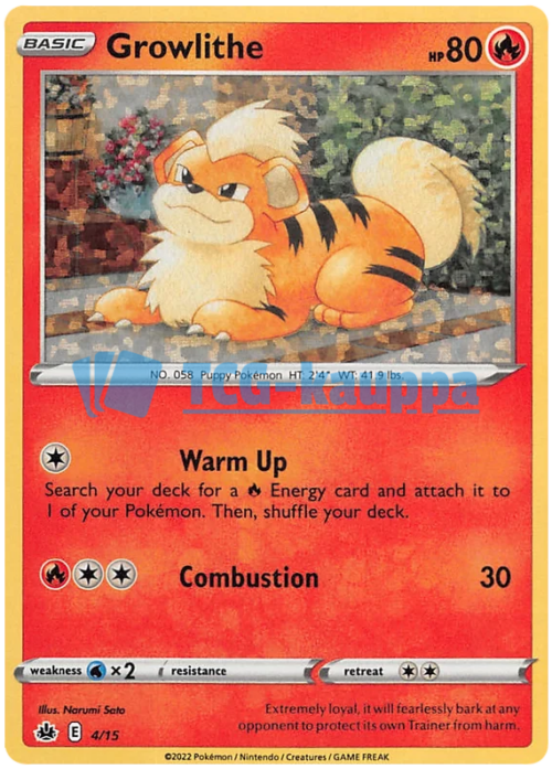 McDonald's Match Battle 2022 Growlithe