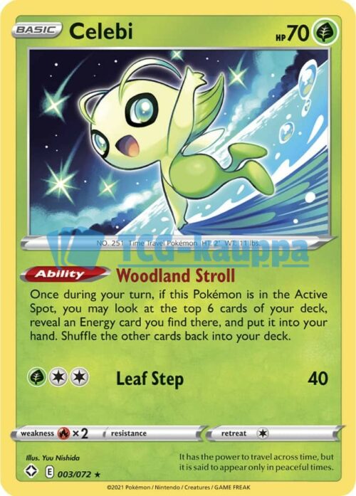 Shining Fates Celebi