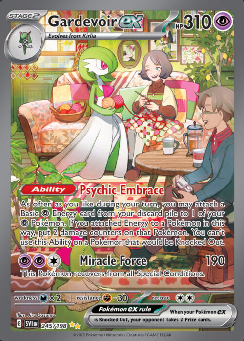 Scarlet & Violet Gardevoir ex Special Illustration Rare