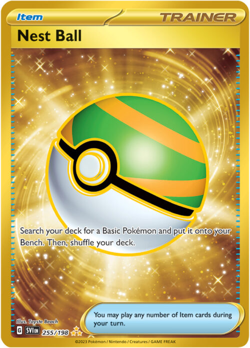 Scarlet & Violet Nest Ball Secret rare