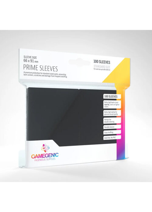 Gamegenic Prime Sleeves Black