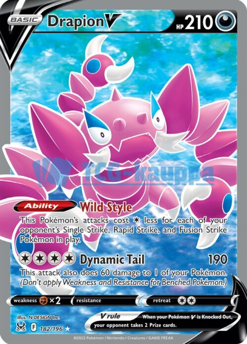 Lost Origin Drapion V Full Art