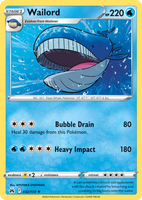 Crown Zenith Wailord