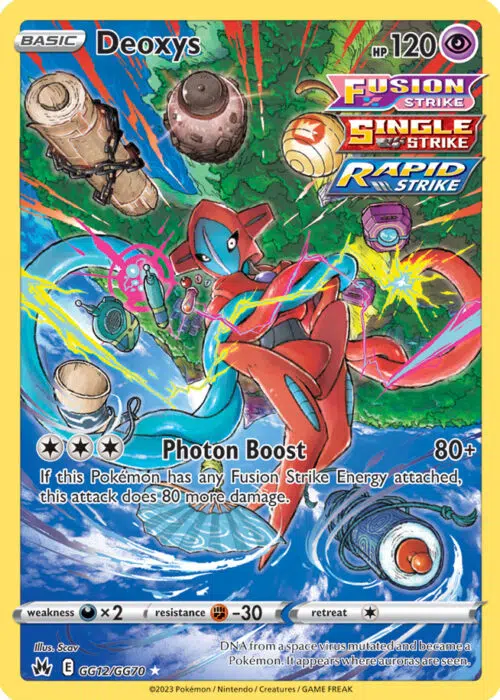 Crown Zenith Galarian Gallery Deoxys