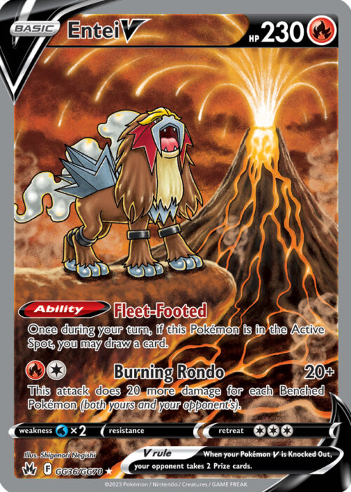 Crown Zenith Galarian Gallery Entei V