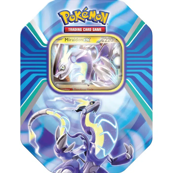 Pokémon Paldea Legends Tin Miraidon ex