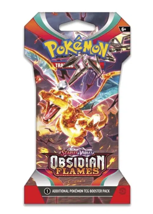 Obsidian Flames Sleeved Booster Charizard