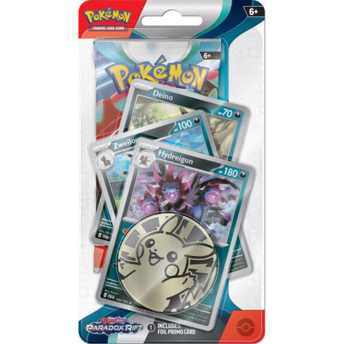 Pokémon SV4: Paradox Rift Premium Checklane Blister Hydreigon