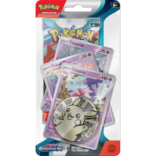 Pokémon SV4: Paradox Rift Premium Checklane Blister Tinkaton