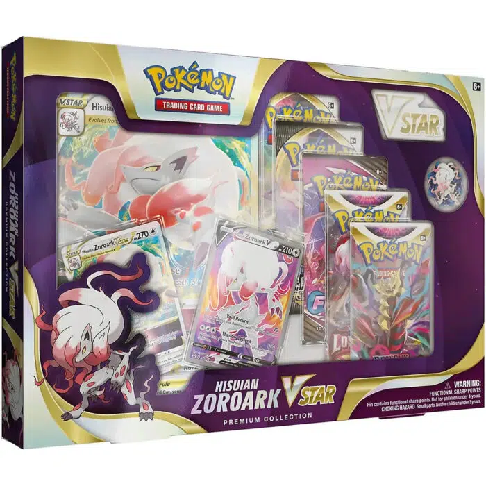 Pokémon Hisuian Zoroark VSTAR Premium Collection