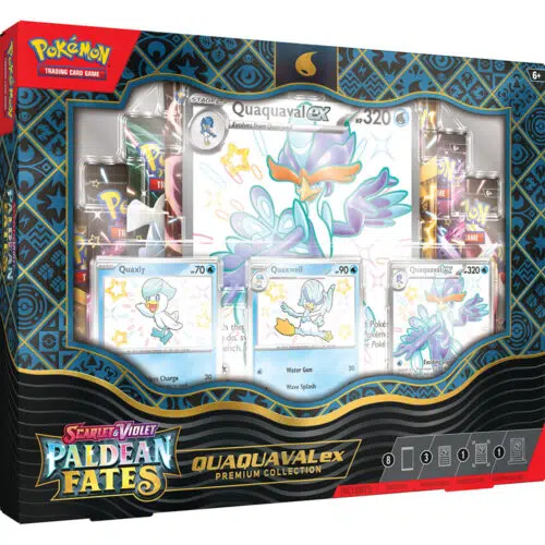 Pokémon SV4.5: Paldean Fates - Quaquaval ex Premium Collection