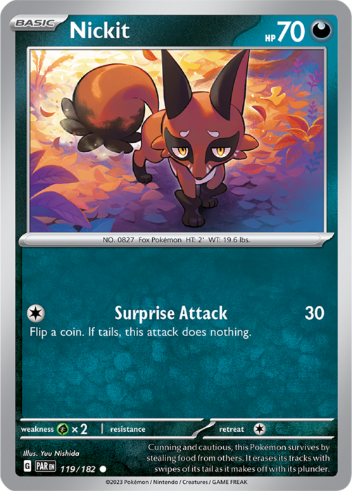 (119/182) Nickit - Reverse Holo - Paradox Rift