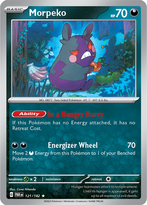 (121/182) Morpeko - Holo - Paradox Rift