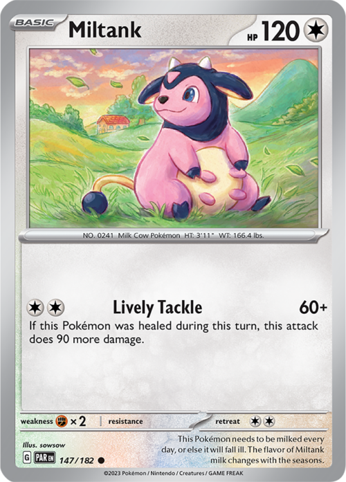 (147/182) Miltank - Reverse Holo - Paradox Rift