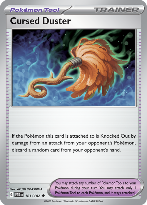 (161/182) Cursed Duster - Reverse Holo - Paradox Rift