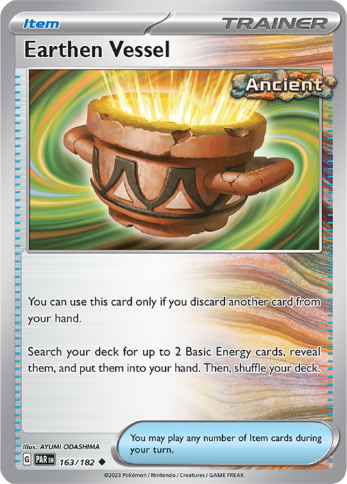 (163/182) Earthen Vessel - Reverse Holo - Paradox Rift