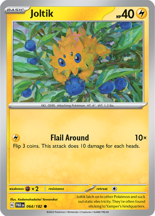 (064/182) Joltik - Reverse Holo - Paradox Rift