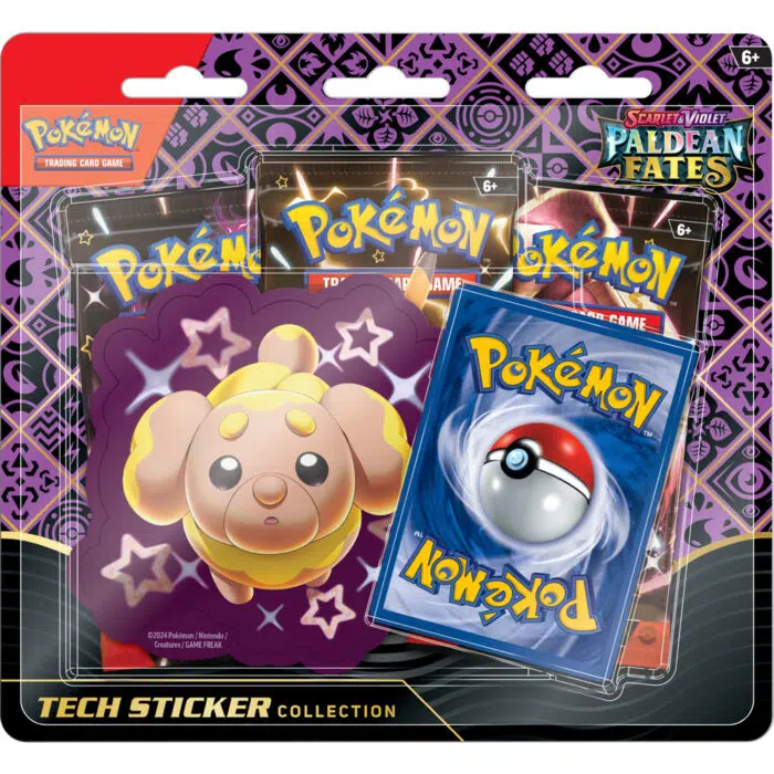 Pokémon SV4.5: Paldean Fates Tech Sticker Collection - Fidough