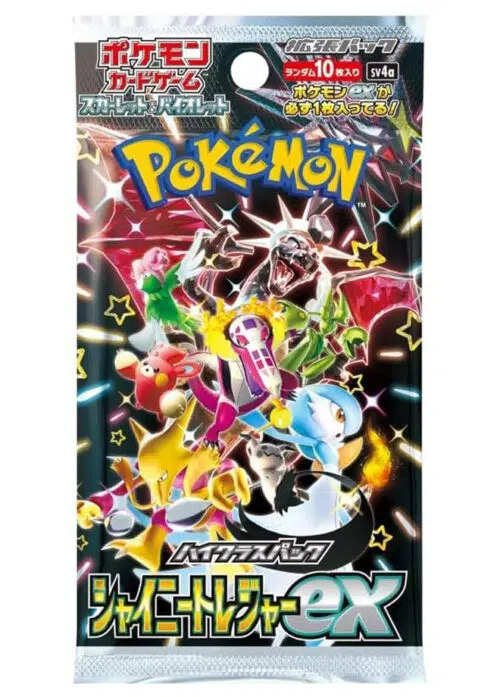 Pokémon Shiny Treasure ex Japanese Booster (SV4a)