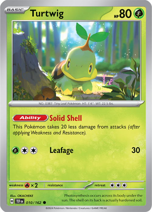 (010/162) Turtwig - Reverse Holo - Temporal Forces