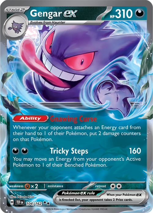 (104/162) Gengar ex - Temporal Forces