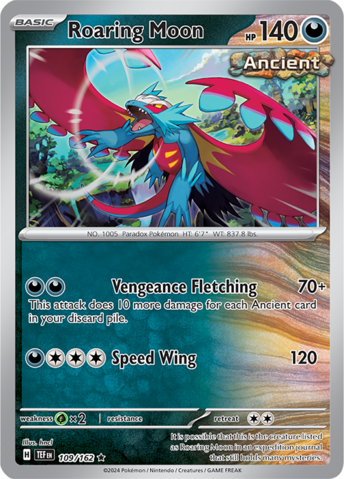 (109/162) Roaring Moon - Holo - Temporal Forces