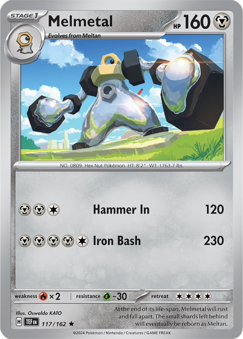 (117/162) Melmetal - Holo - Temporal Forces