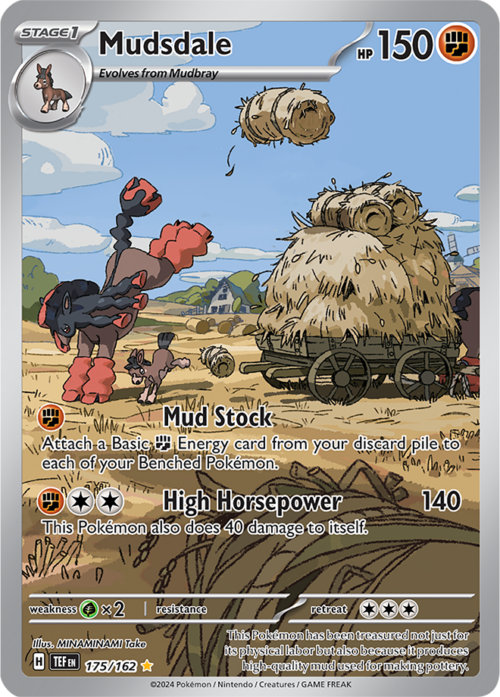 (175/162) Mudsdale - Illustration Rare - Temporal Forces