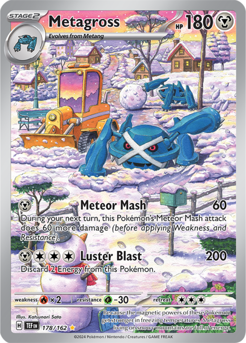 (178/162) Metagross - Illustration Rare - Temporal Forces