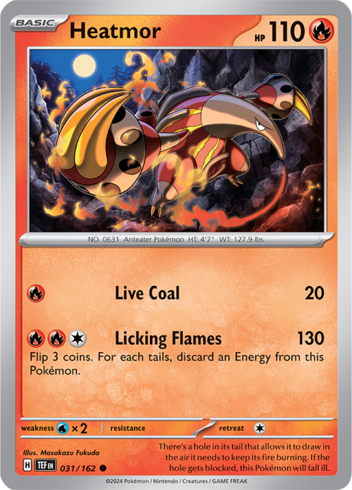 (031/162) Heatmor - Reverse Holo - Temporal Forces