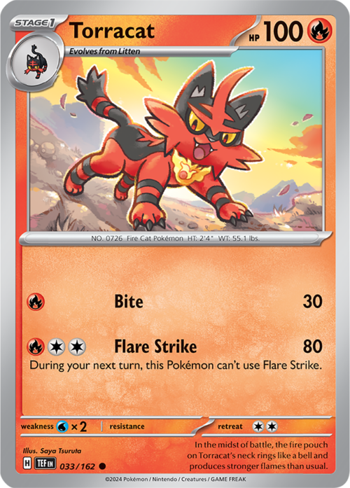 (033/162) Torracat - Reverse Holo - Temporal Forces