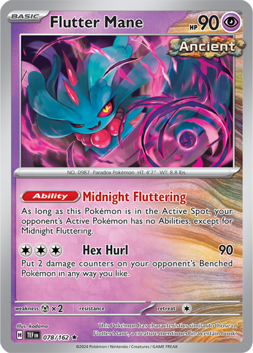 (078/162) Flutter Mane - Holo - Temporal Forces