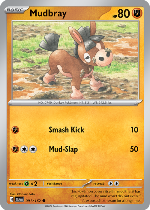 (091/162) Mudbray - Reverse Holo - Temporal Forces