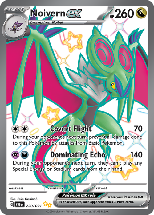 (220/091) Noivern ex - Paldean Fates