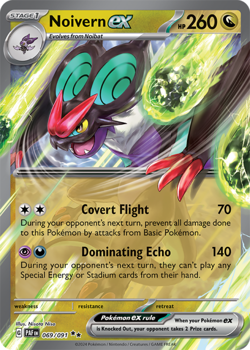 (069/091) Noivern ex - Paldean Fates