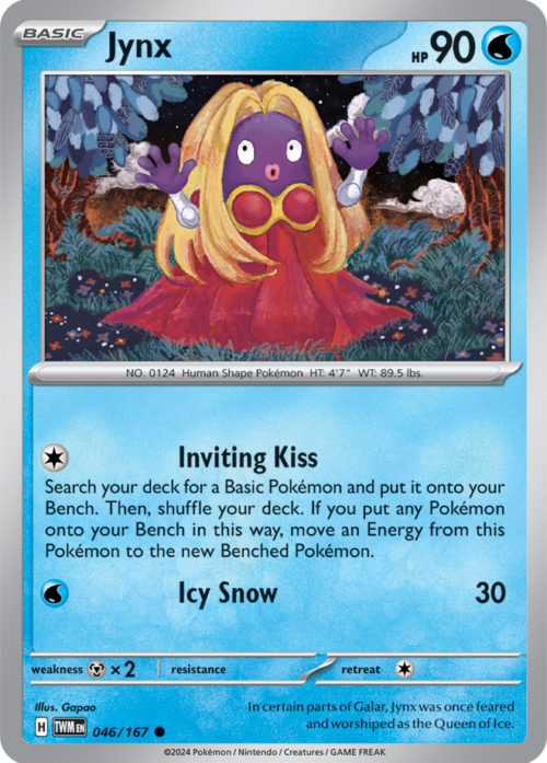 (046/167) Jynx - Reverse Holo - Twilight Masquerade