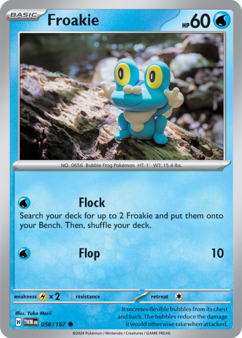 (056/167) Froakie - Reverse Holo - Twilight Masquerade