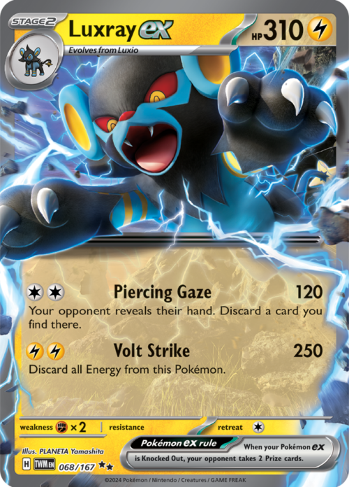 (068/167) Luxray ex - Twilight Masquerade